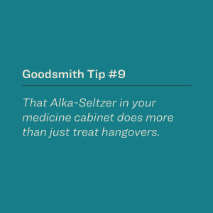 That Alka-Seltzer in your medicine cabinet does more than just treat hangovers.